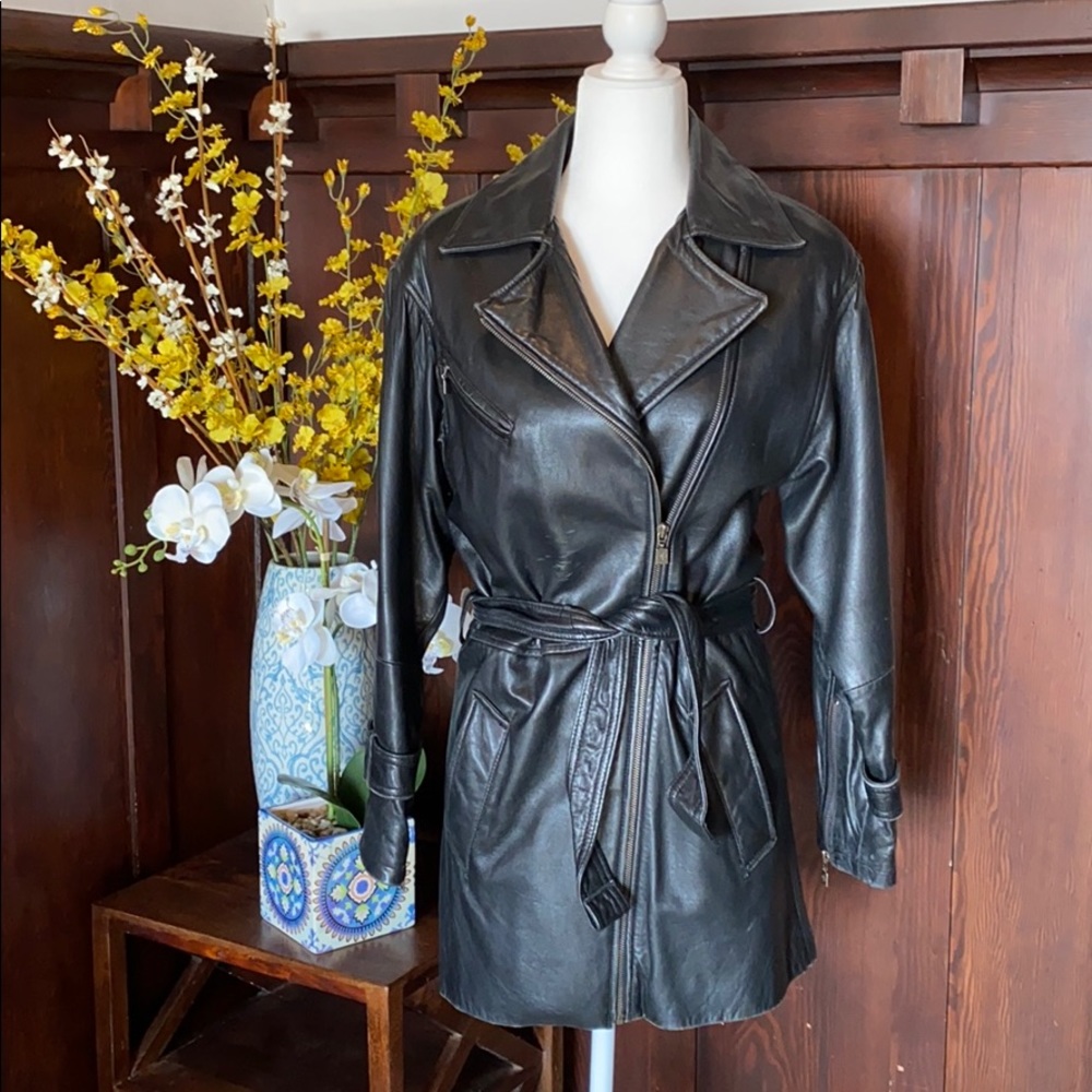 Jones New York Leather Jacket